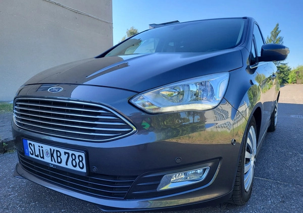 Ford C-MAX cena 36700 przebieg: 136417, rok produkcji 2016 z Złotów małe 781